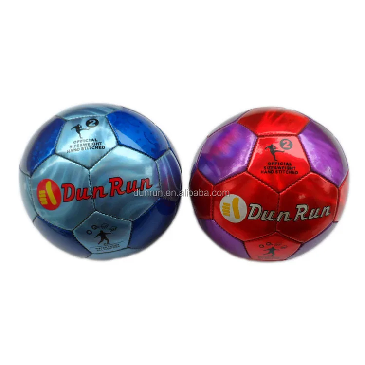 Mulity Color Customized Logo Private Label Leather Rubber Bladder Mini Football Soccer Ball