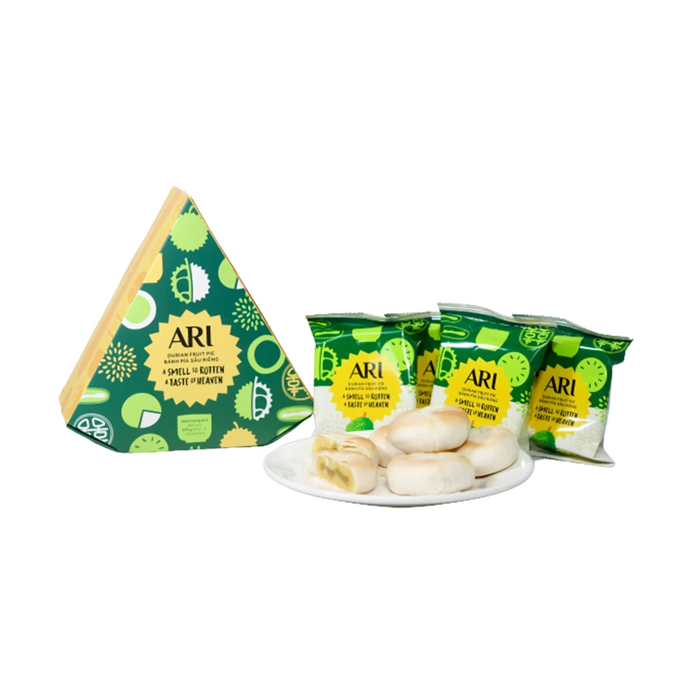 Фруктовый пирог типа охлаждающий сухой хранилище Mung Beans Durian pia торт из