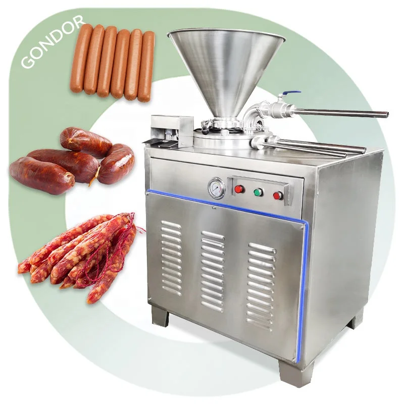 Electric German Price of Sausage Commercial 304 Stainless Steel Stuffer Motor Maker Make Machine Automatic
