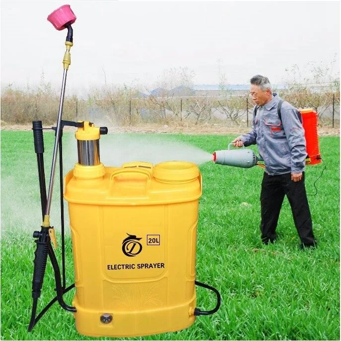 linyi chenglong plastic 16L 18L agricultural knapsack battery sprayer 2 in 1 battery sprayer pump