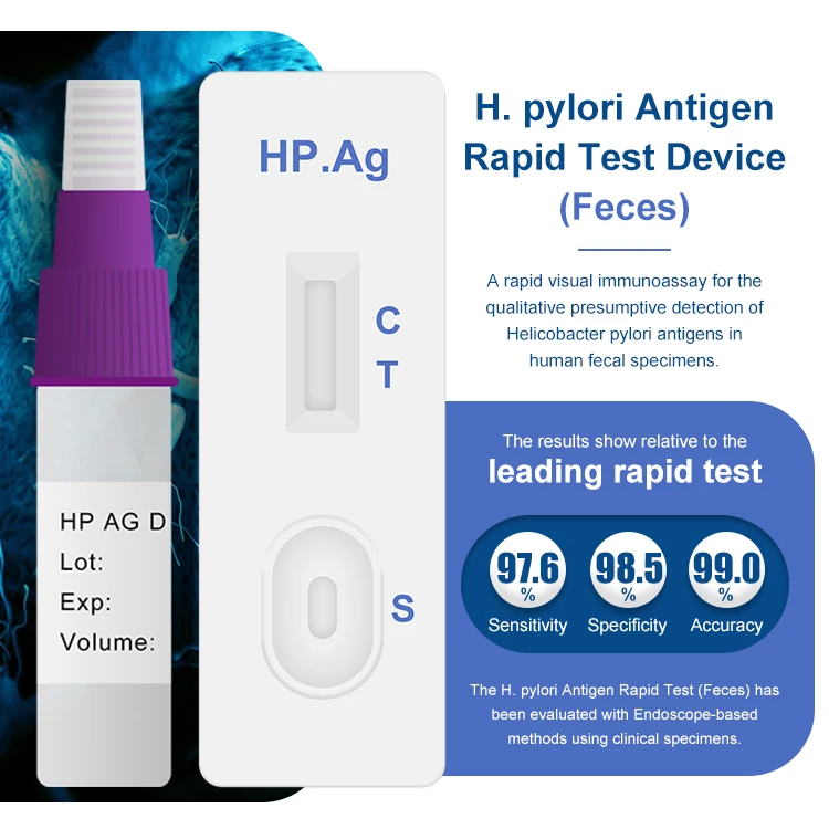 Infectious disease detection H. Pylori Infection HP Antigen Rapid Test