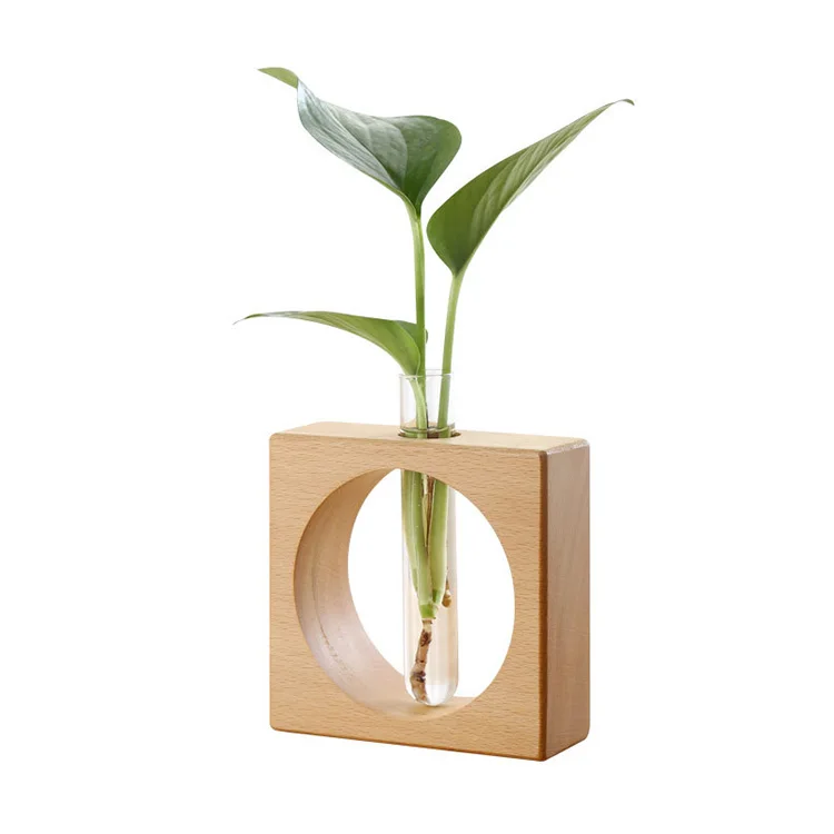 Wedding decorative Terrarium Flower Pot Hanging clear Glass Plant Pots Glass Brass Vase Box