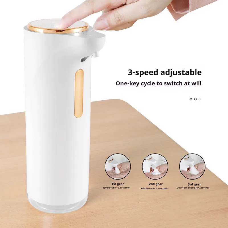 New Arrival Intelligent Induction Liquid Soap Dispenser Kitchen Bathroom Automation Sensor Shampoo Shower Gel froth Dispenser