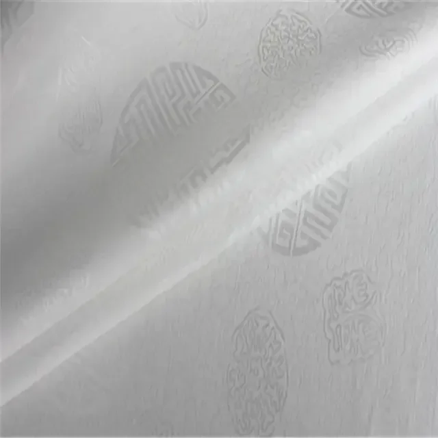 Popular Nice Colors Lightweight Breathable Discount Price Traditional  Nice Design Silk Jacquard Cotton Fabric for Cheongsam