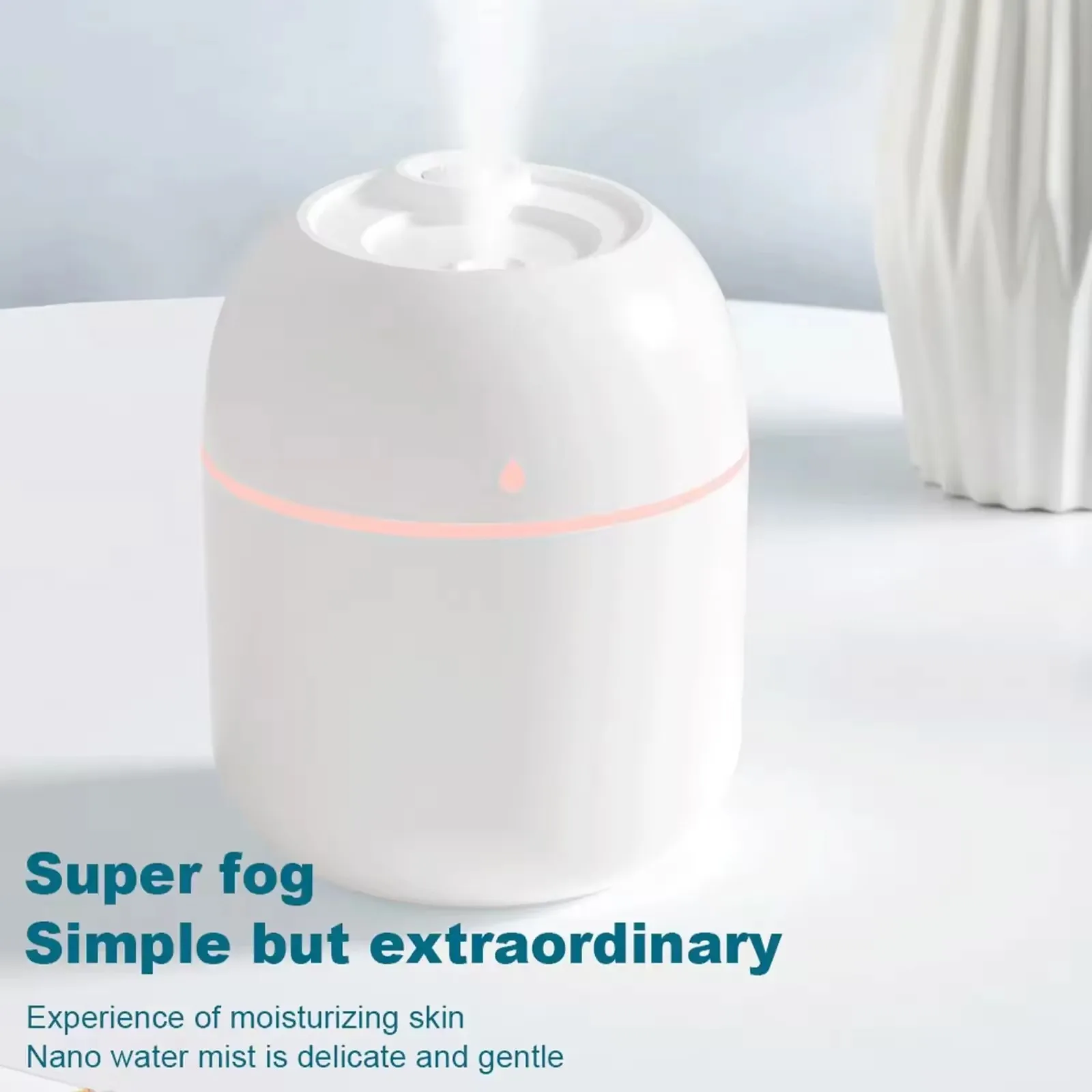 High Quality Small Night Light Portable Humidifier Mist Aromatherapy Essential Oil Air Diffuser Humidifier
