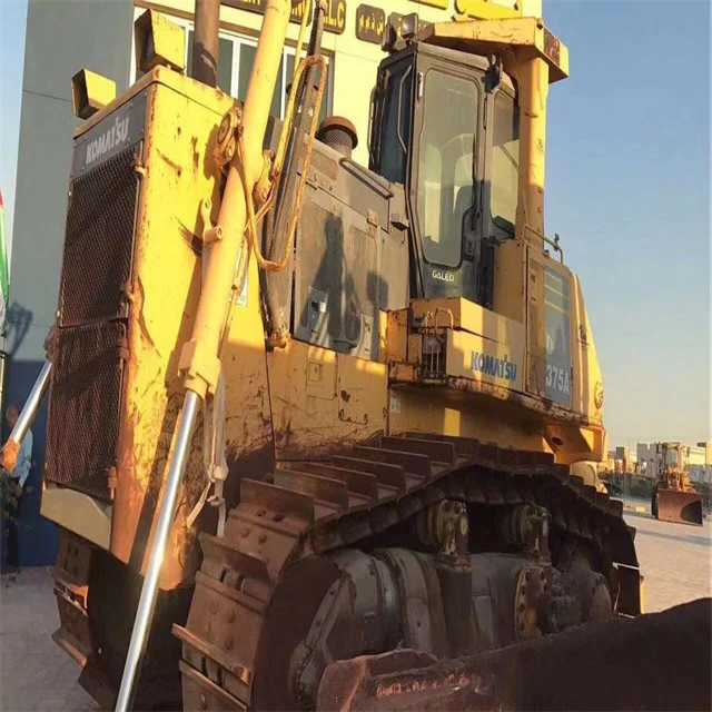 UsedKomatsu D375A Crawler Bulldozer Japan Made d375a D355A D155A Ripper Bulldozer