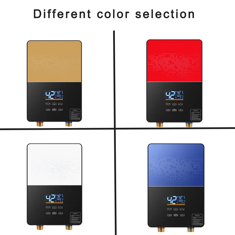 3.5KW-6.5KW 220V 110V High Quality Electric Water Heater for RV Both Shower & Kitchen Instantaneous Hot Water Shower Heater