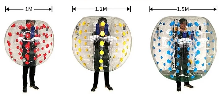 Hot Selling Inflatable Bumper Ball Body Zorbing Bubble Ball