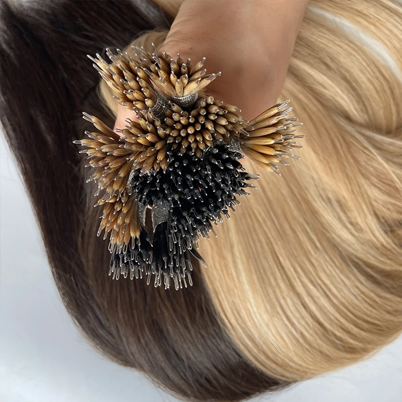 100% Remy Double Drawn Cuticle Aligned Hair Wholesale Suppliers for Silky Straight Nano Ring, I, U, V, K, Flat Tips Extensions