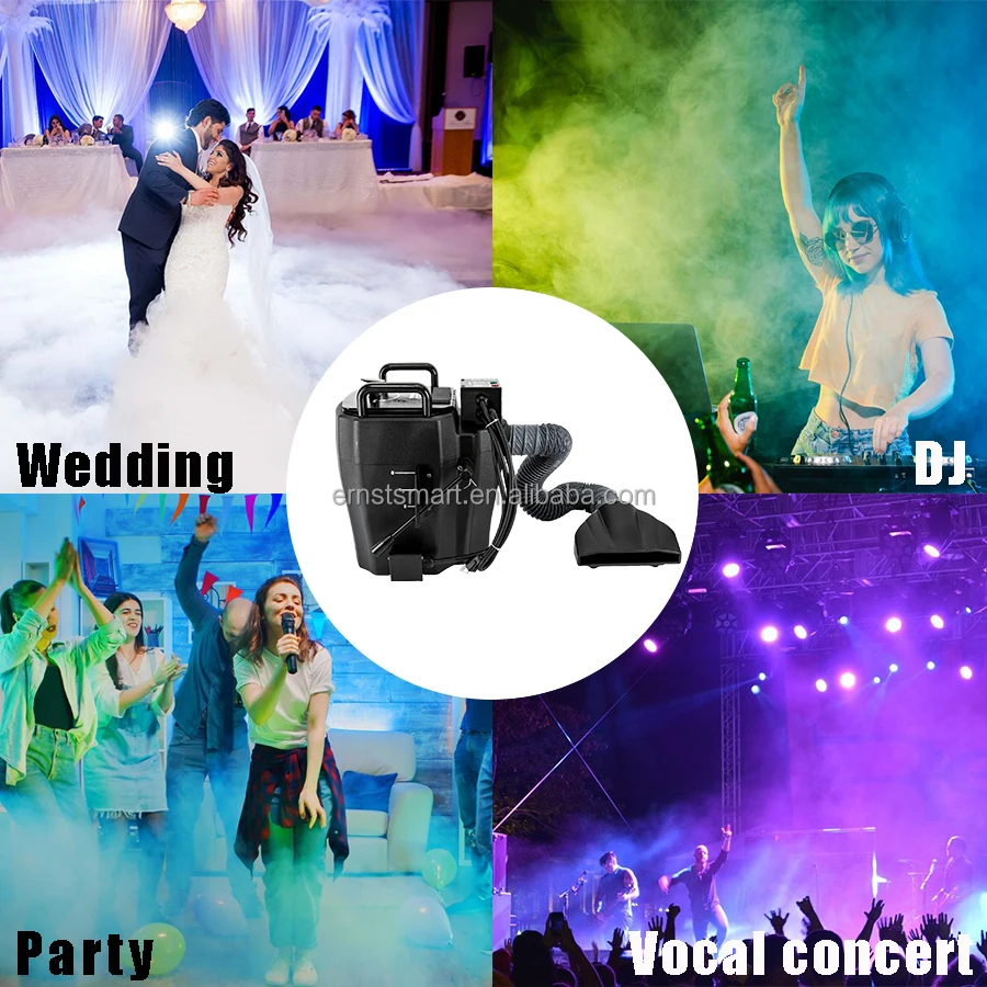 Mini Low Vaporizer Smoking Device Fog System Cannon Smoke Thermal Smoking Fog Fogging Machine Party