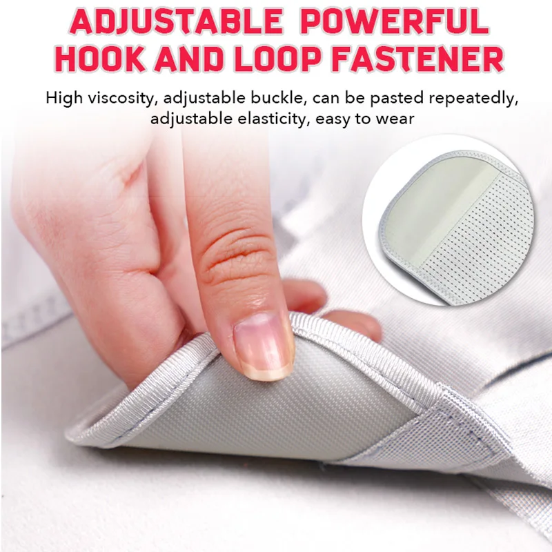 Plus large size neoprene grey back protection brace double pull elastic band strong waist brace lumbar support belt