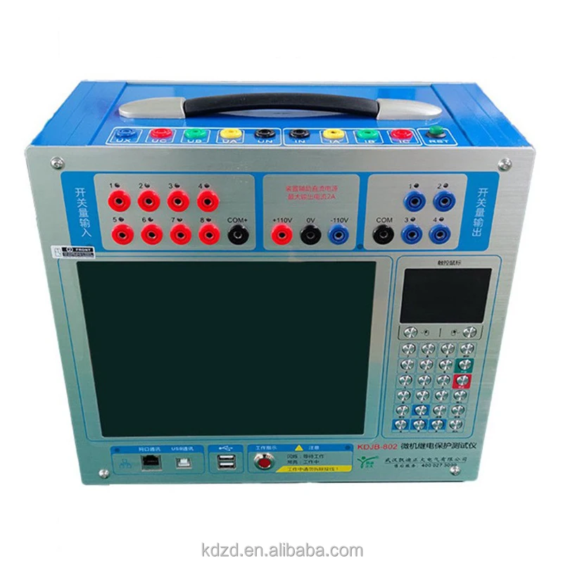 Relay manufacture secondary injection relay test set Three phase testing equipment protection relay tester
