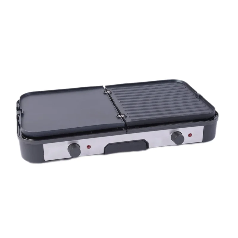 hot sales New factory flat top grill electric flat grill smokeless grill