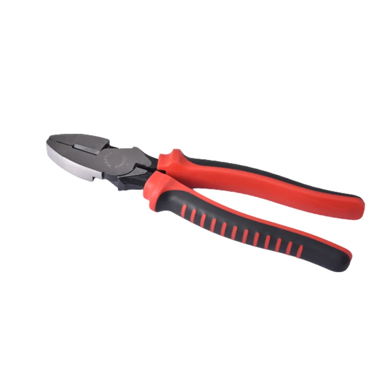 Maxpower barnds CRV high quality Japanese type combination pliers linesman plier function two color grip industrial grade