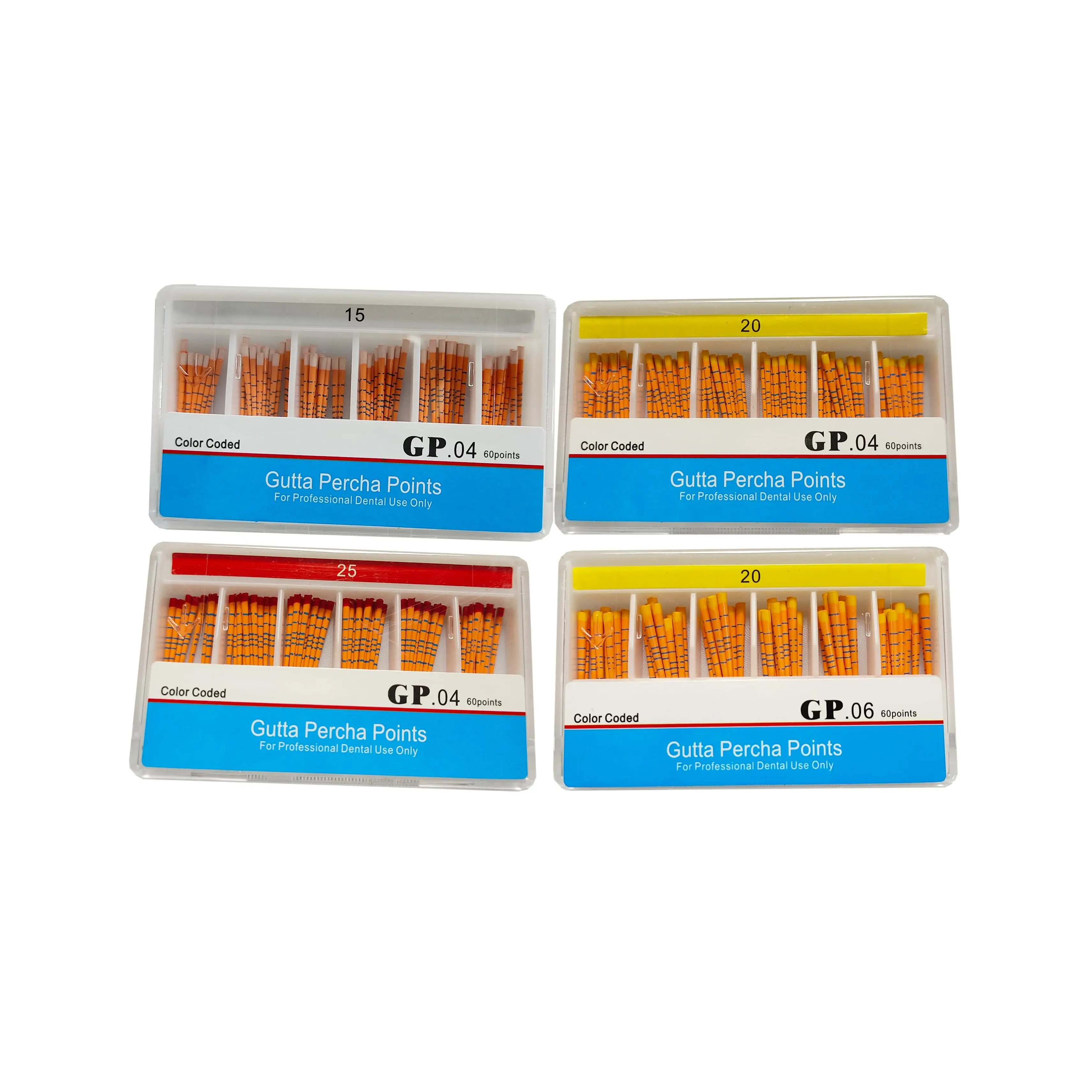 Dental Consumables 02 04 06 Absorbent Paper Point/ Gutta Percha Point