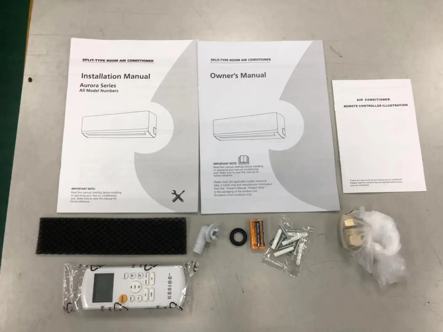 Aire Acondicionado Split De Pared Frio Solo 9000BTU-36000BTU 60Hz Mini Split Unidad AC Split Air Conditioners Central America
