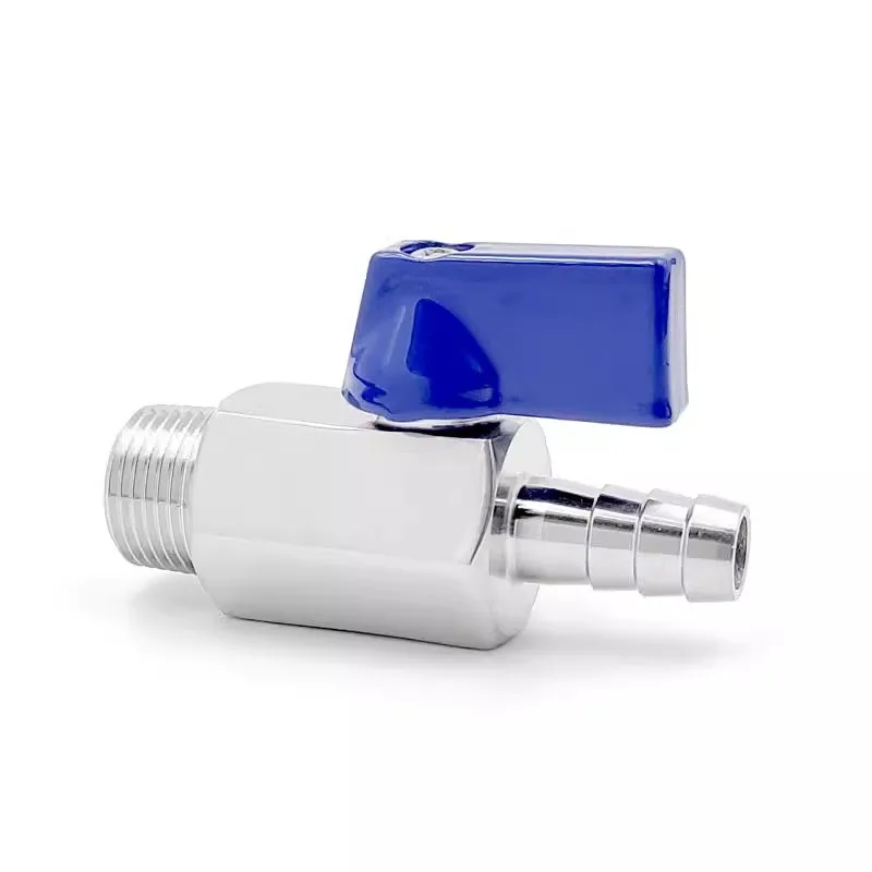 Stainless Steel Mini Pagoda Ball Valve Inverted Handle Small Ball Valve