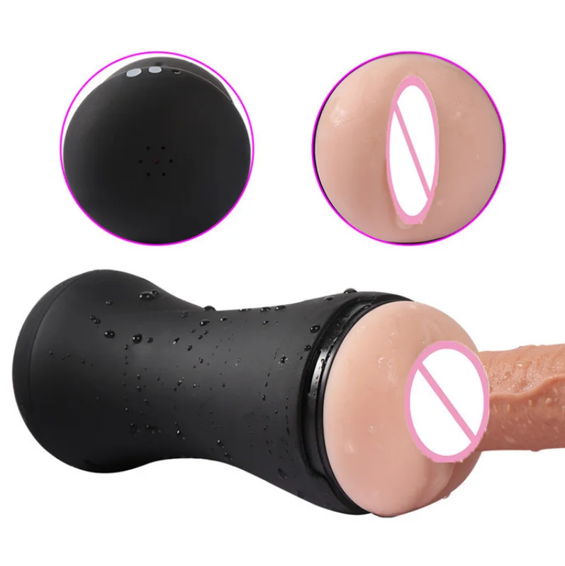 Hot sale Automatic Telescopic Vagina Electric Male Masturbator Cup Pocket Pussy  with Sexual Voice for Man