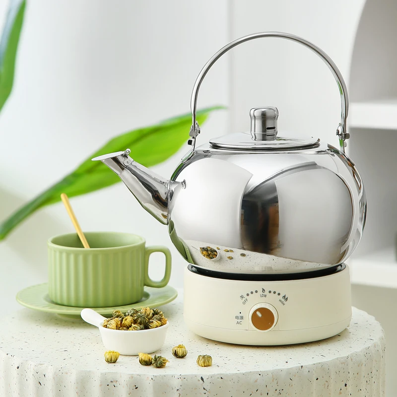20cm Stainless Steel Water Whistling Kettle With Filters Tea Kettle Wholesale Tea Pots & Kettles for Boiling Water