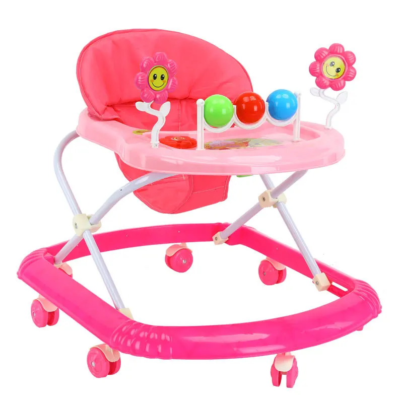 Simple Trolley Baby Pusher toys/Baby Walker With Music Toddle Walker/Folding Baby Walker Sitting Posture Learning Walker