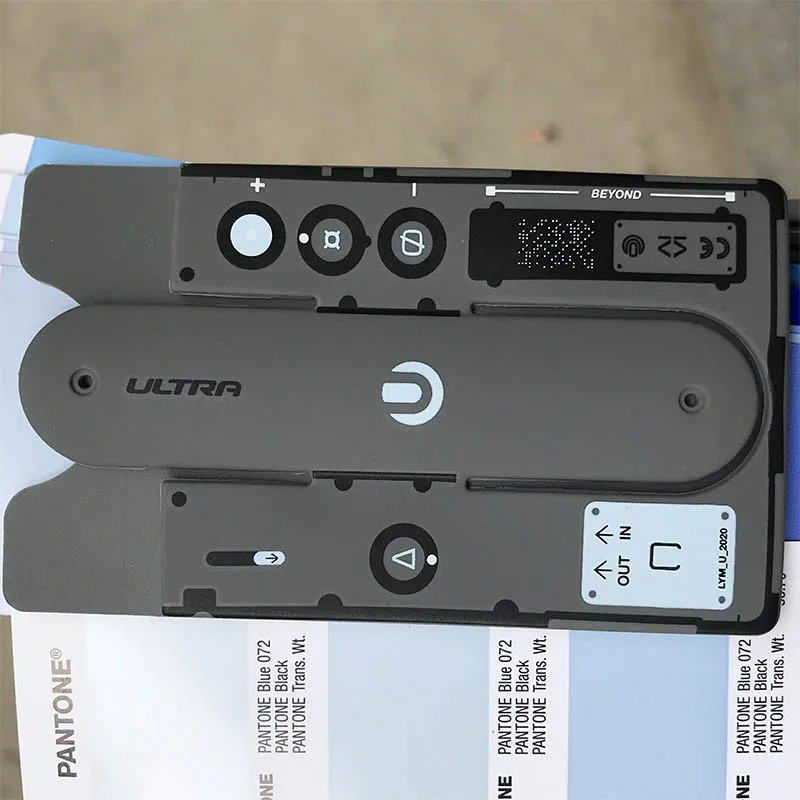 Custom any Logo Silicone Holder Mobile Cell Phone strong Stick Credit bus slap silicone Card Holder for gifts