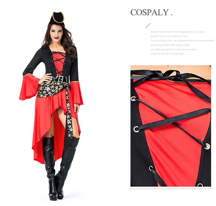 Wholesale women pirate costume cosplay sexy costumes adults party