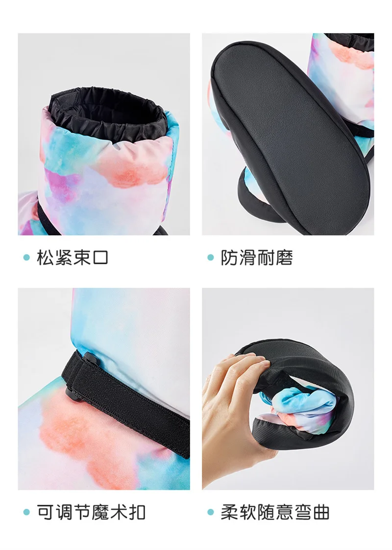 Hot Sale Cheap Foldable Kids Girls Women Adult Many Colors Winter Warm Up Jazz Dance Boots Ballet Booties