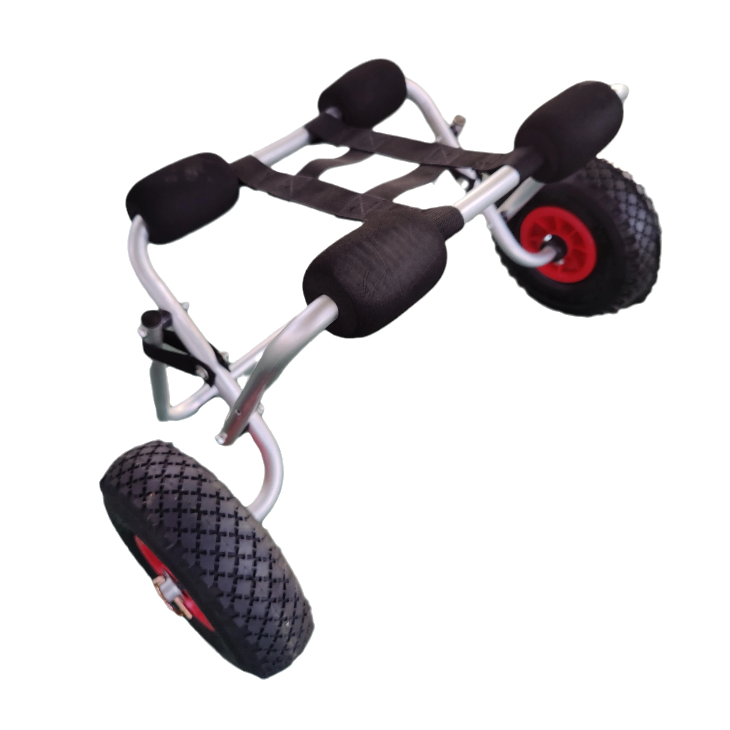 Mind and Action Universal Kayak Canoe Boat Carrier with Beach Wheels Kayak Dolly Trailer Trolley Transport Cart