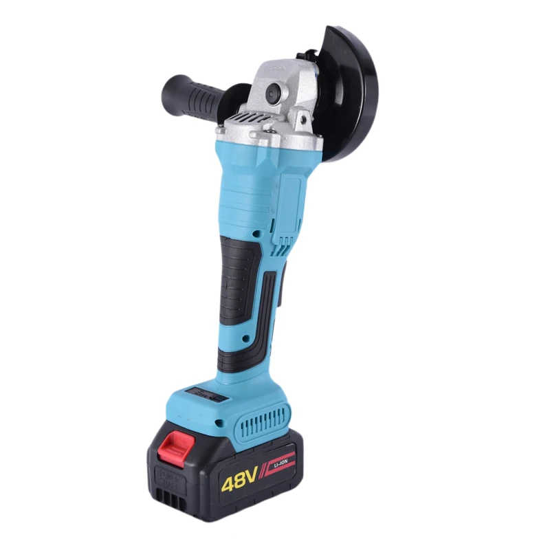 New 21V Li-ion Battery Cordless Brush 100mm Angle Grinder Grinding Cutting Machine