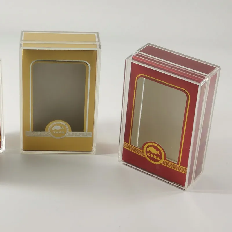 Square Plastic Case Food Storage Container Hard Plastic box for Candy Healthy care food