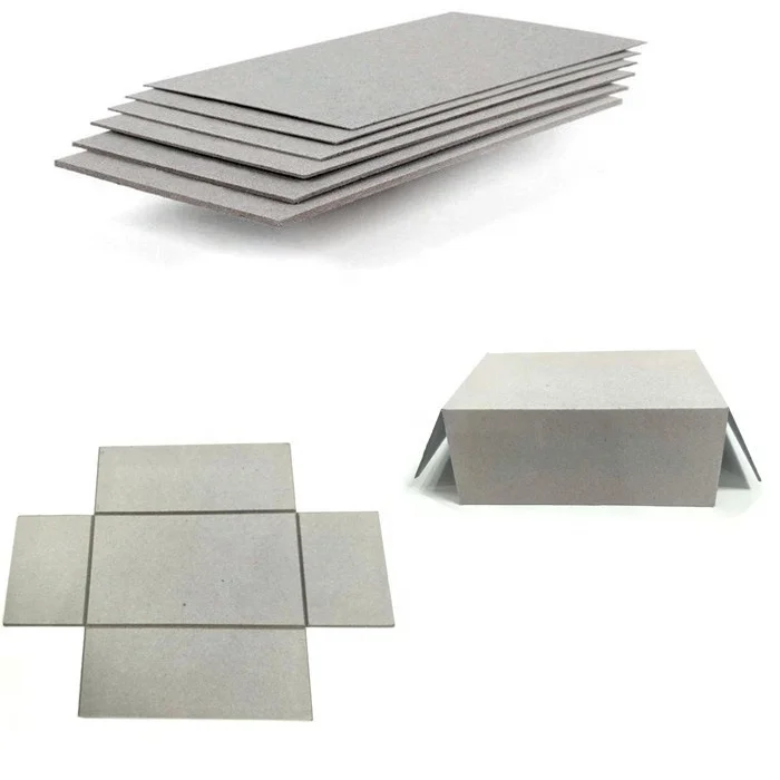 Recycled Paper Grey  Chipboard Sheets for Kartons