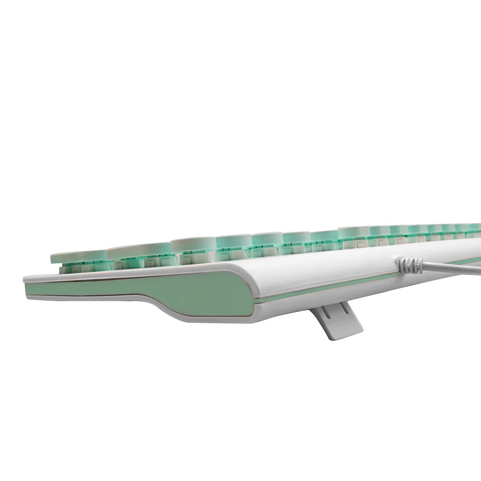 cute colorful keycaps design chocolate keys usb wired oem keyboard