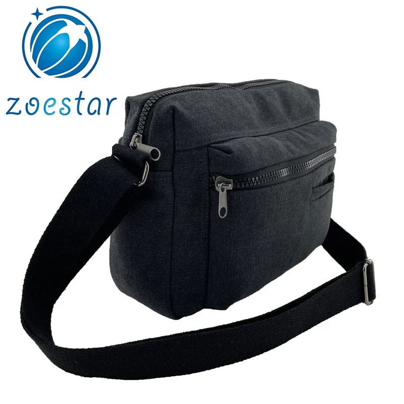 Винтажные холщовые сумки-мессенджеры 16 унций, прочная Мужская Наплечная Сумка через плечо, уличная дорожная рабочая сумка