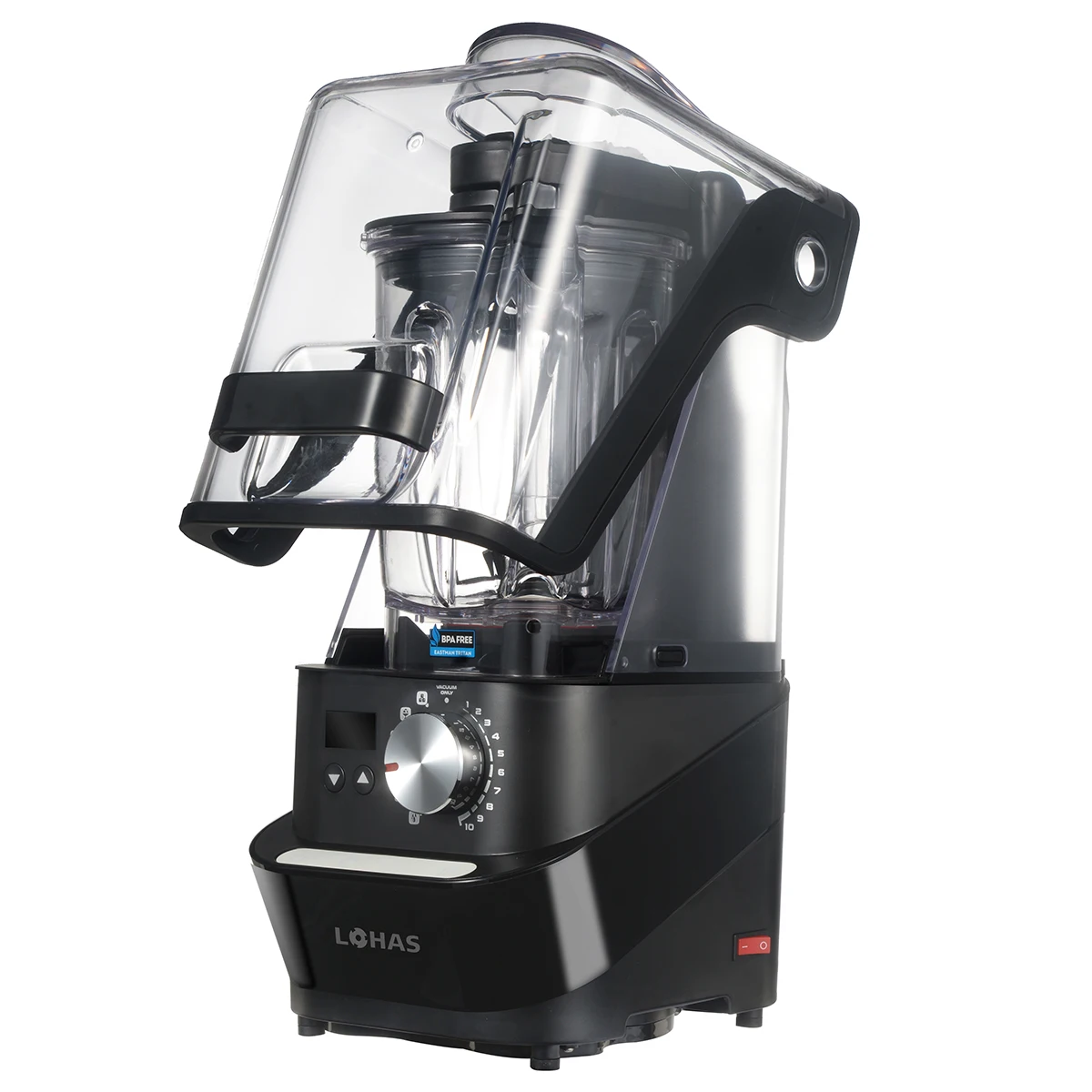 High Quality Heavy Duty Industrial Electric Commercial Blender Best Vacuum Blender with Cover