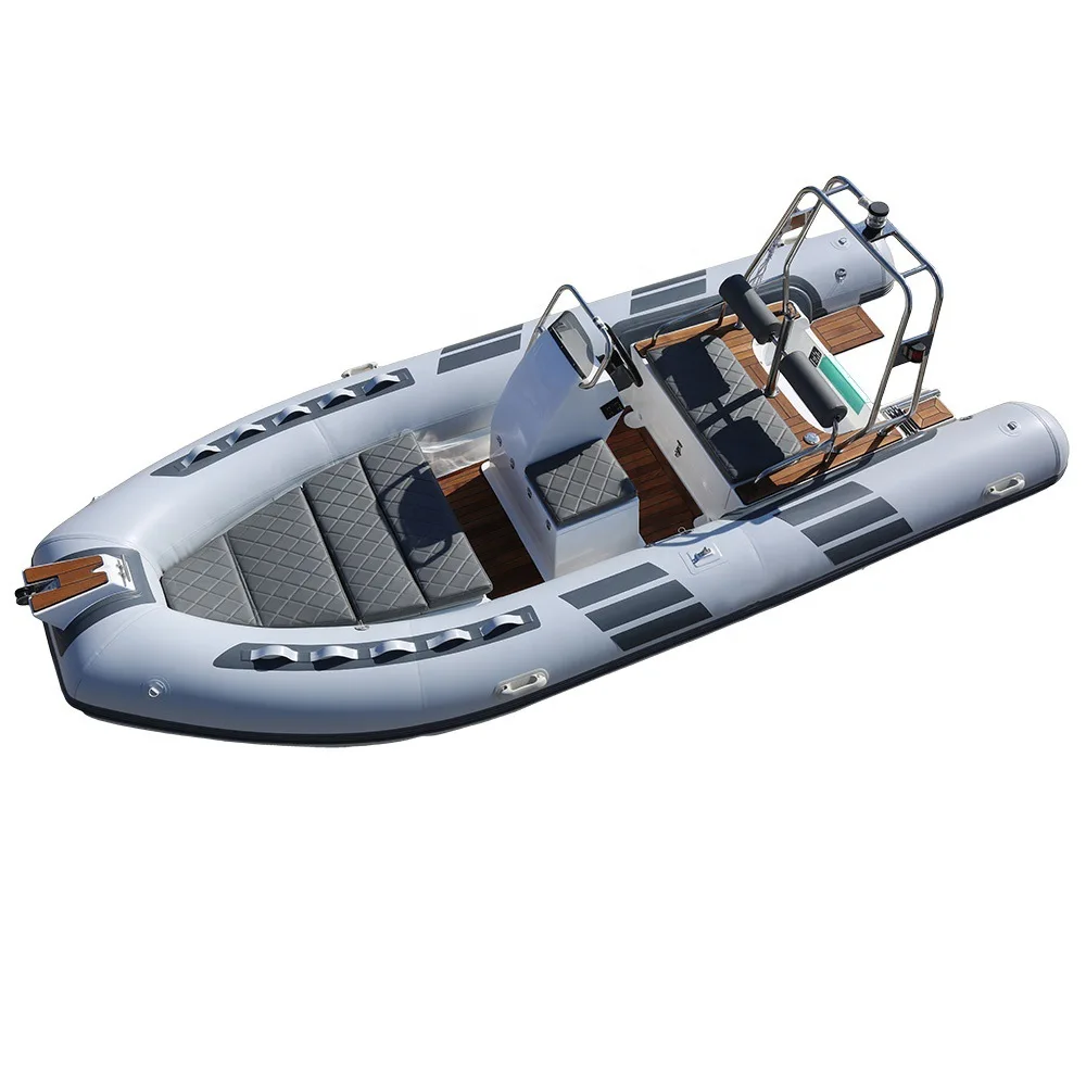 4.8m rib 480 hypalon fiberglass rigid inflatable boat china rib boats for sale