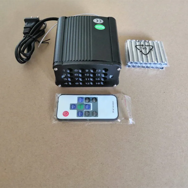 2023 cheapest style 10/12/14/16 holes led diy shooting star optical light generating source