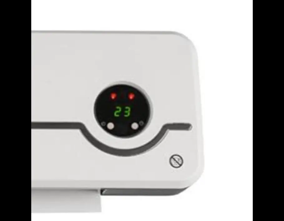 KONWIN Wall Mounted Air Conditioning PTC Ceramic Room Space Heater with Remote control