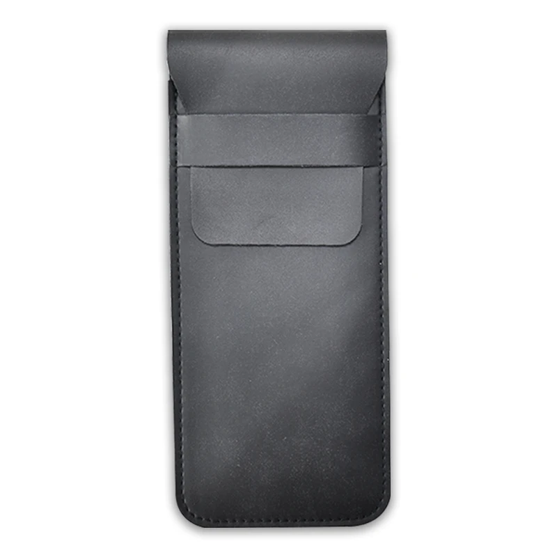 Multi-Purpose Pen Pocket Holds with Lid Leather Pocket Protector for Pens
