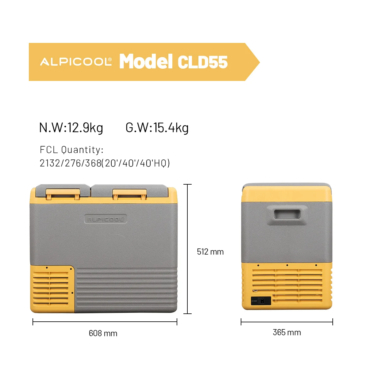 CLD35 Alpicool 12 В мини-холодильник для кемпинга