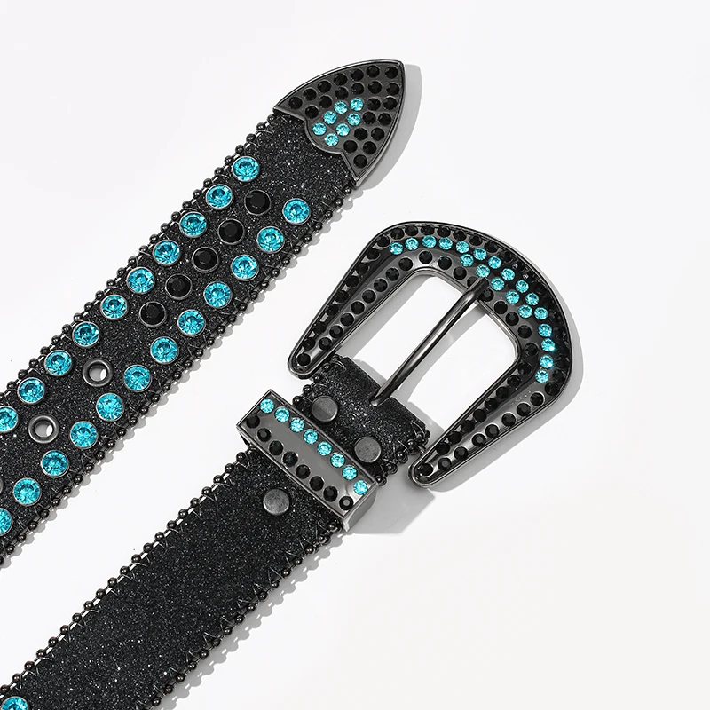 Заводская распродажа, высококачественный ковбойский пояс со стразами