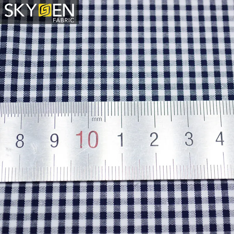 Skygen 120gsm пряжа окрашенная 100% хлопок Ситцевая ткань по двору