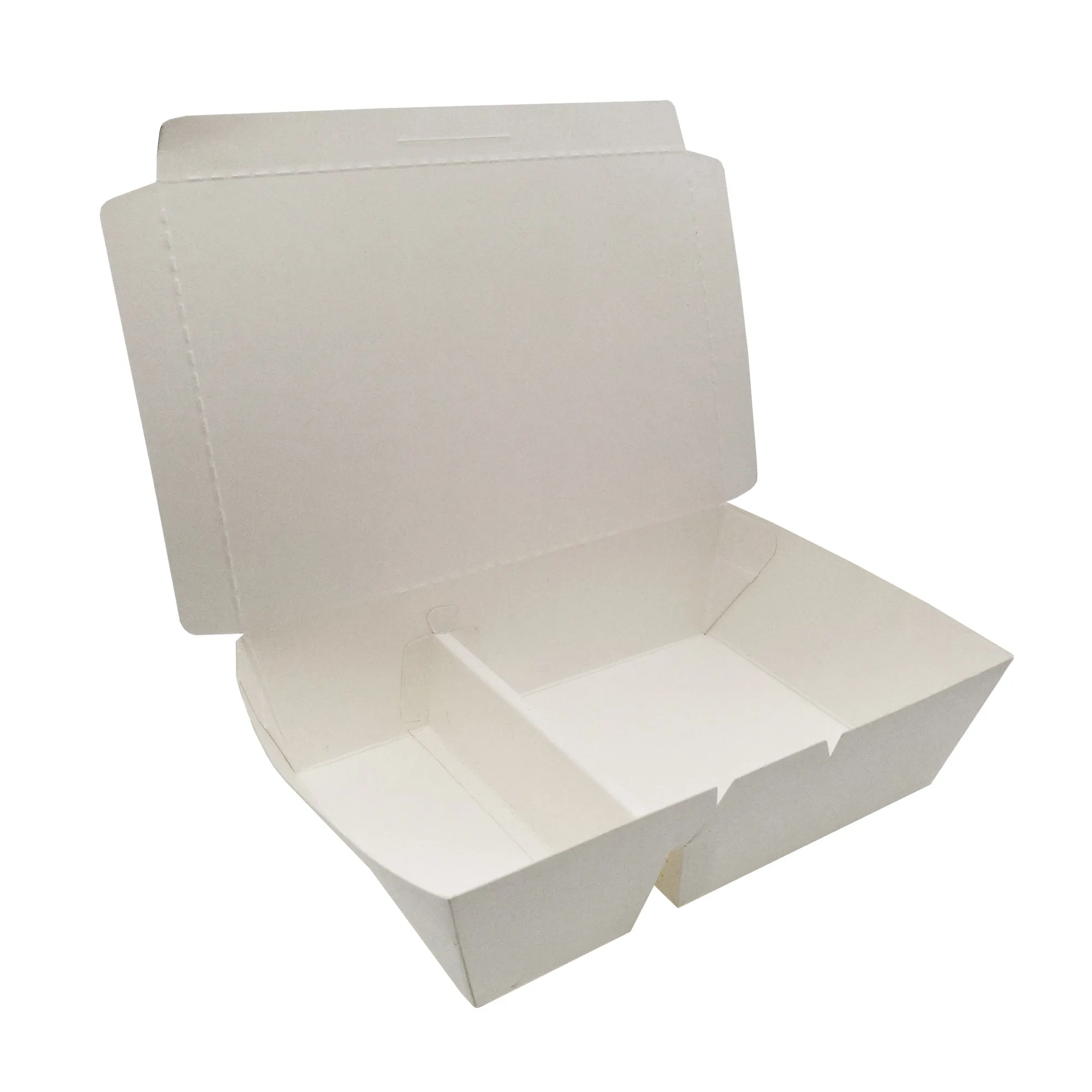 design fast food packaging box 2 3 4 5 sections compartment lunch  kraft paper take away container with lid