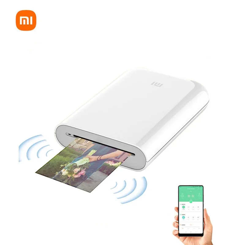 Xiaomi Mi Аксессуары для портативных фотопринтеров бескраскового 3-дюймовая пленка заднего клея 300 точек/дюйм