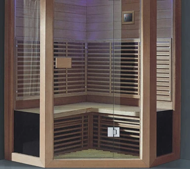 BALISI Indoor Infrared Sauna 3-4 Person Low EMF Mobile at Home Dry Steam Far