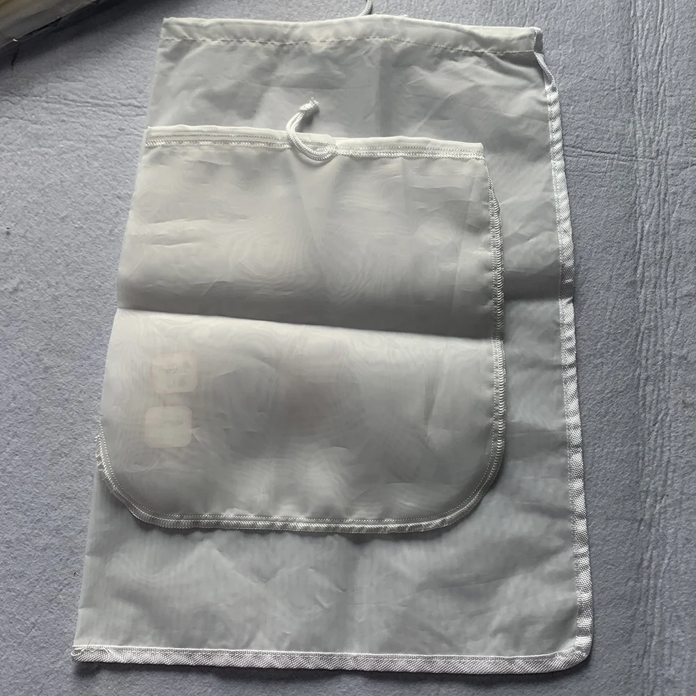 90 Micron Reusable Pack Organic Cheese Nut Milk Cotton Nylon Cloth Filter Bag