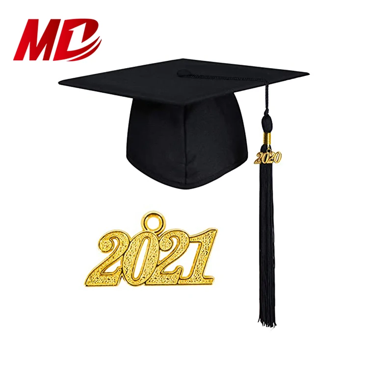 Matte Kid Children Primary School Graduation Gown with Cap