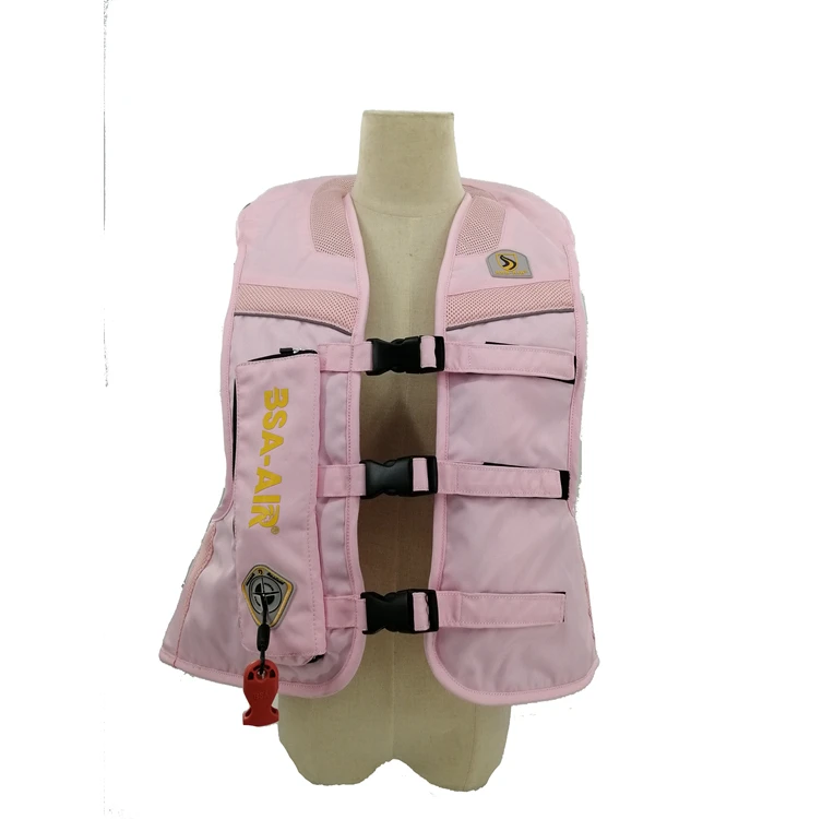 Сверхпрочный розовый защитный жилет для верховой езды