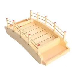 Wholesale Factory Direct Sell Handmade Bamboo Crafts Bamboo Wooden Sushi Bridge Wood Sushi Tools for Reataurants Hotelsushitoool