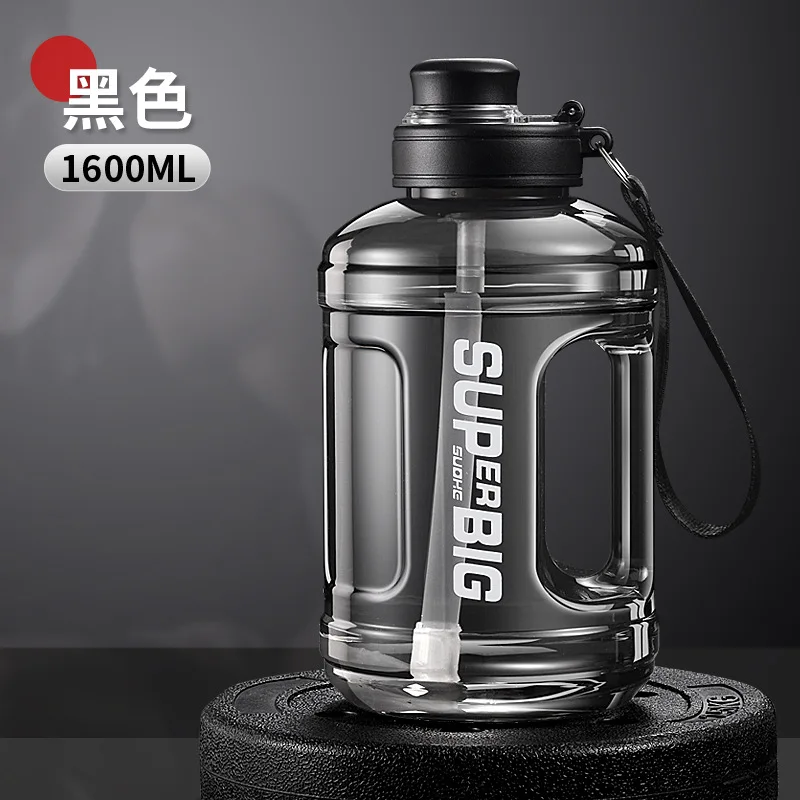 Sports PC Water Bottle BPA Free Leak Proof Lightweight Bottles With Handle for Outdoors Camping Gym Big Capacity Water Bottle