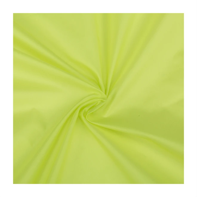 100% down proof fabric nylon fabric 1 times oil calendar ballistic recycled nylon fabric for down jacket